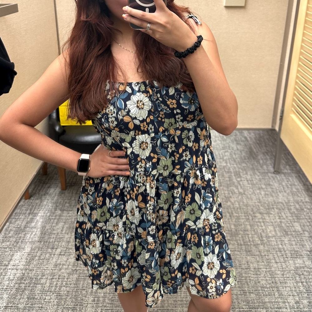 floral summer dress
